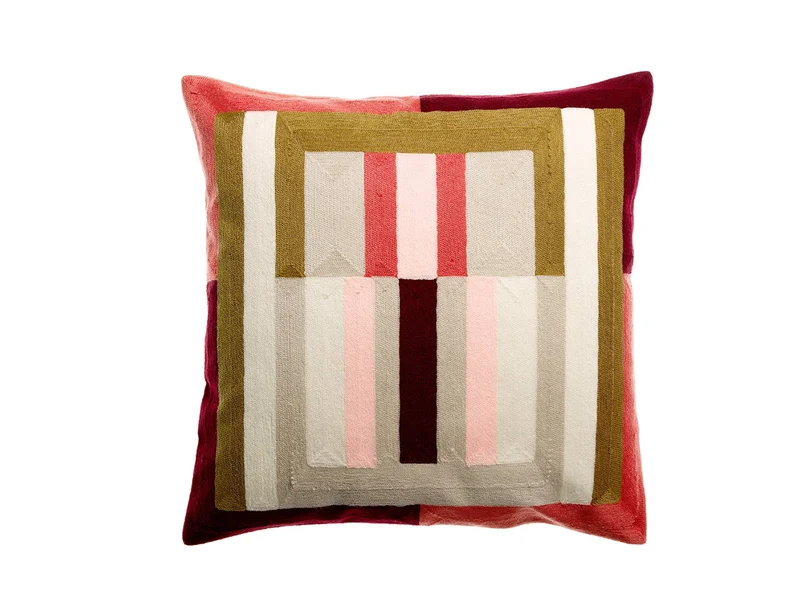 Coussin Coton brodé - JASON Mousse