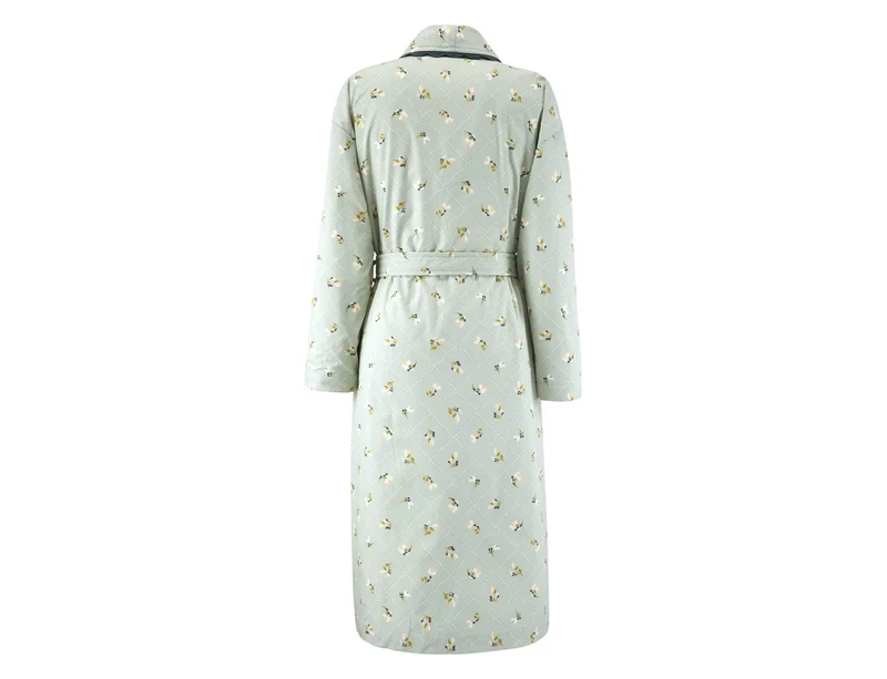 Peignoir Percale de coton - BERGAMOTE