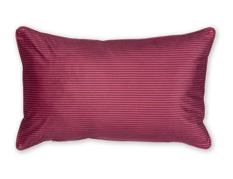 Coussin matelassé Velours - MUMBAI MORNING Rose foncé