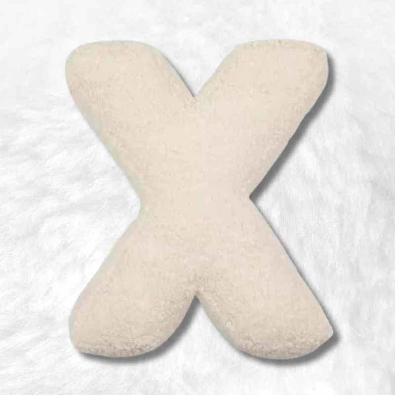 Coussin Lettre X