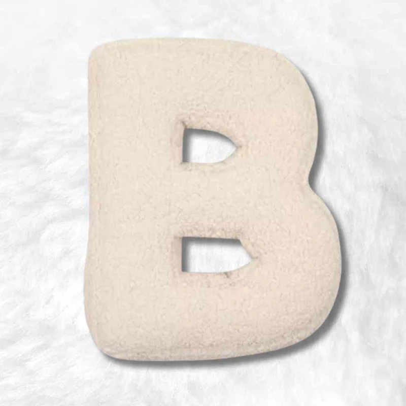 Coussin Lettre B