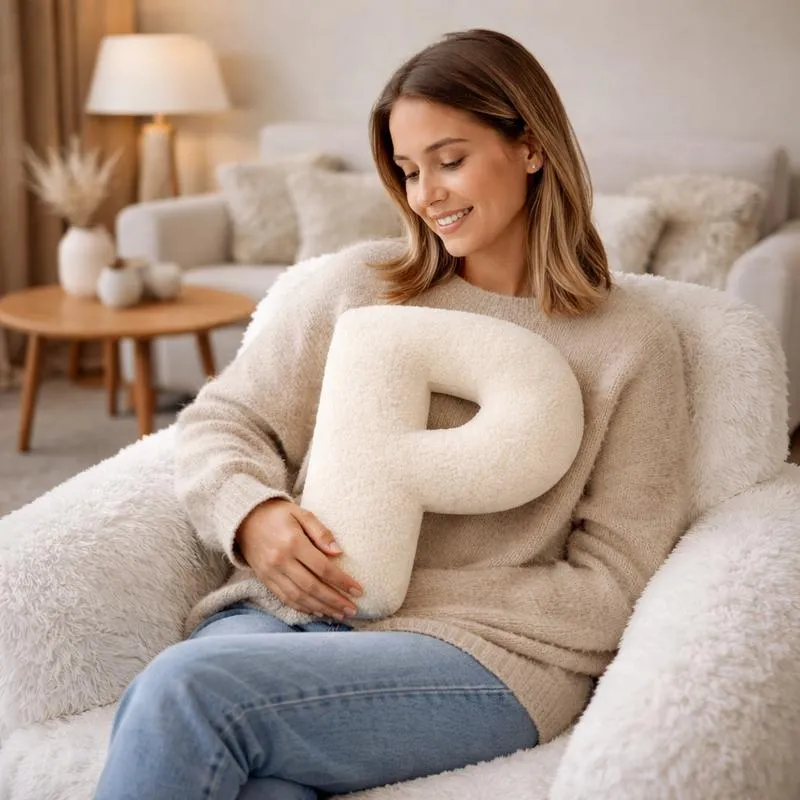 Coussin Lettre P