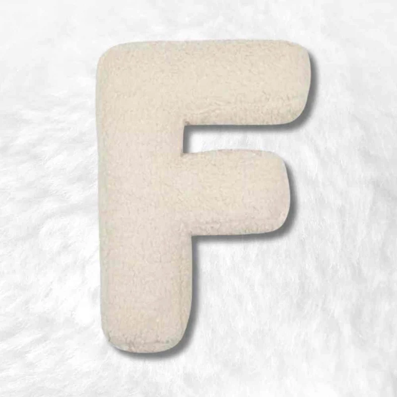 Coussin Lettre F