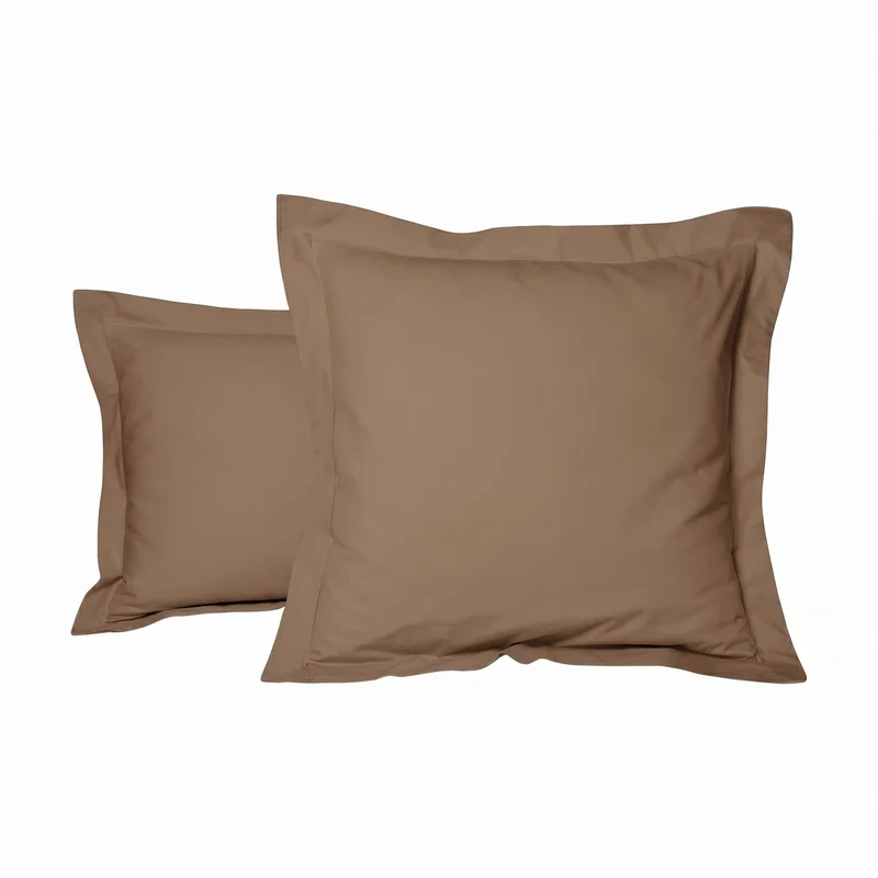 Taie d'oreiller unie - Coton 57 fils