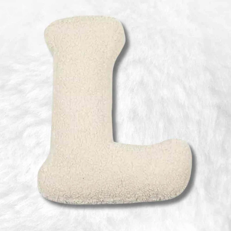 Coussin Lettre L