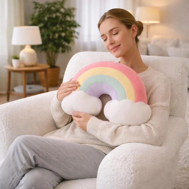 Coussin Arc en Ciel
