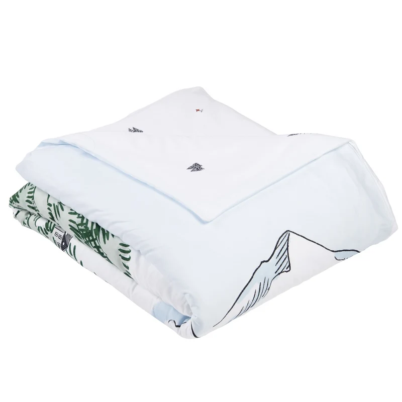 Housse de couette Gérardmer - Satin de coton 80 fils/cm²
