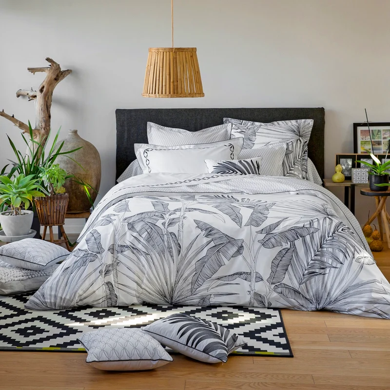 Taie d'oreiller Tropical - Percale de coton