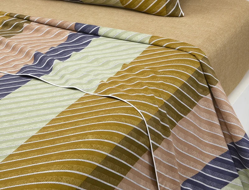 Drap plat Satin de coton lavé - SPENCER