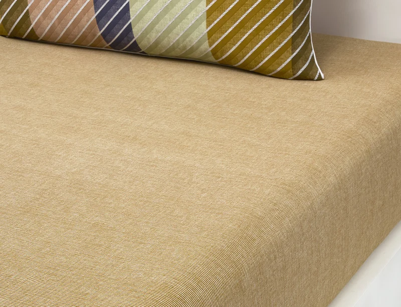 Drap housse Satin de coton lavé - SPENCER