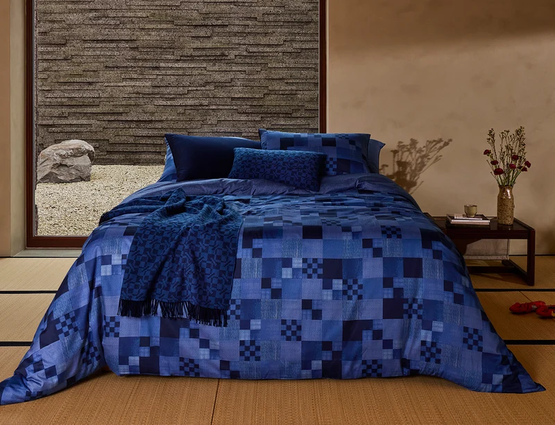 Housse de couette Satin de coton - K INDIGO