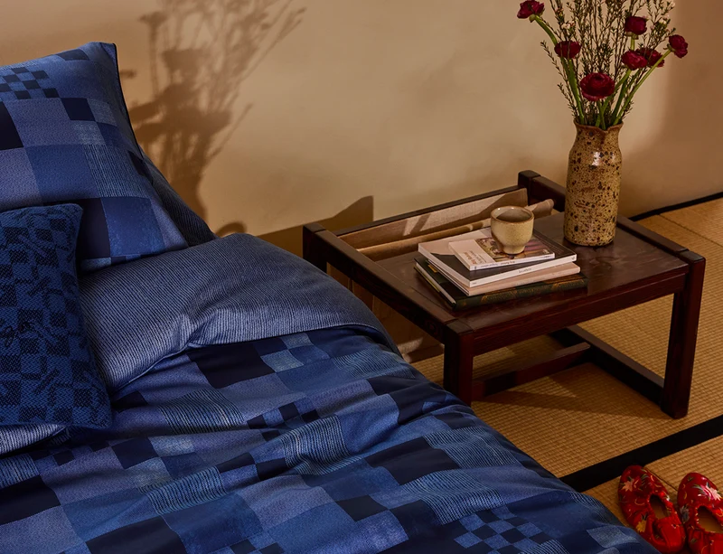 Housse de couette Satin de coton - K INDIGO