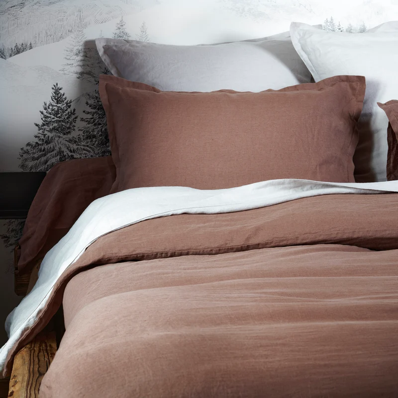 Housse de couette unie - Lin Lave