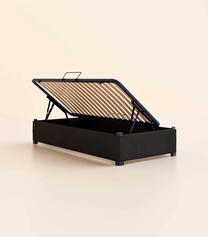 Lit coffre enfant - Noir Anthracite