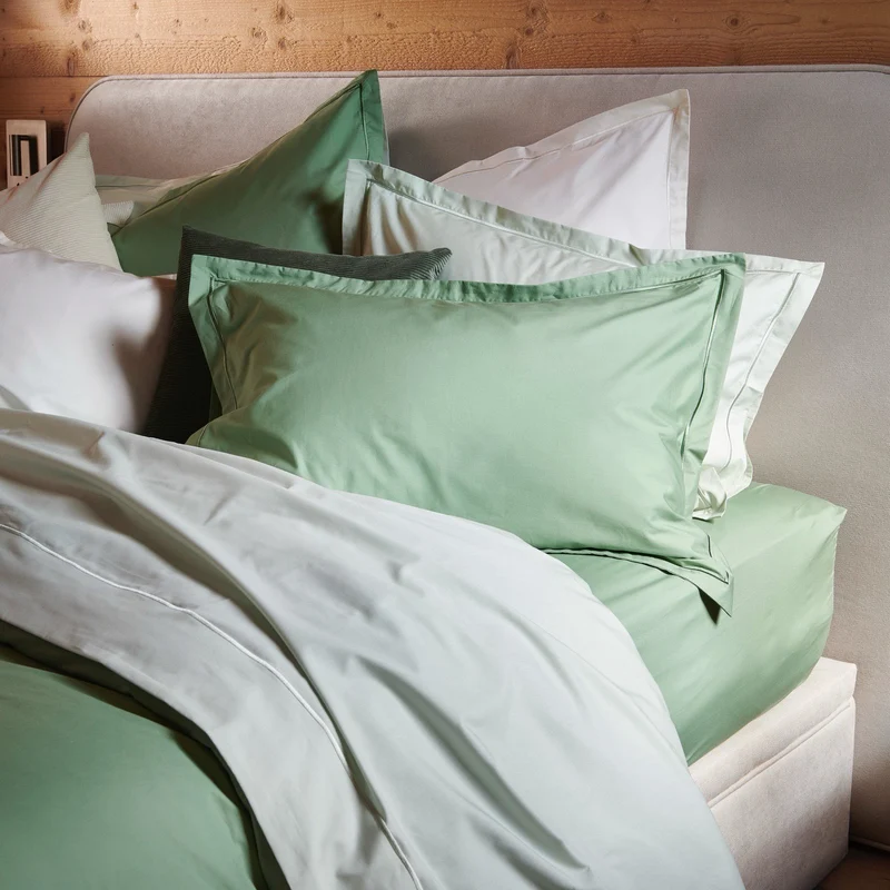Drap housse double - Percale de coton