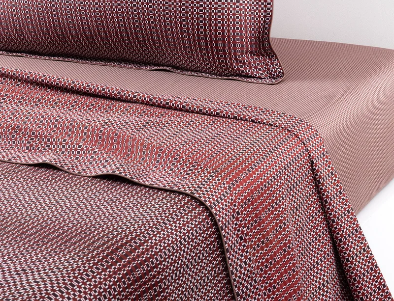 Drap plat Satin de coton - VASSILY