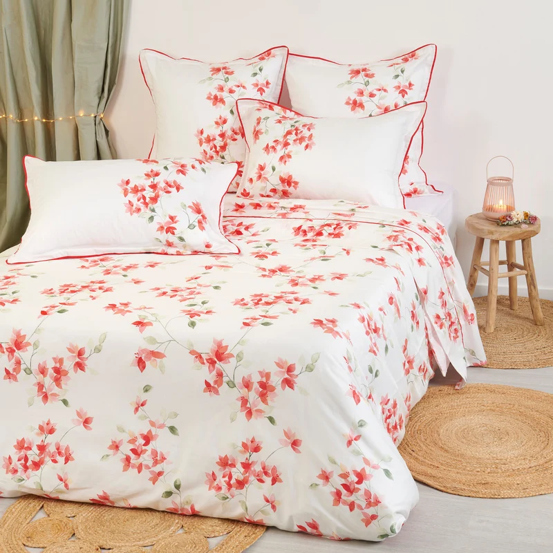 Taie d'oreiller Calice - Satin de coton 120 fils/cm²