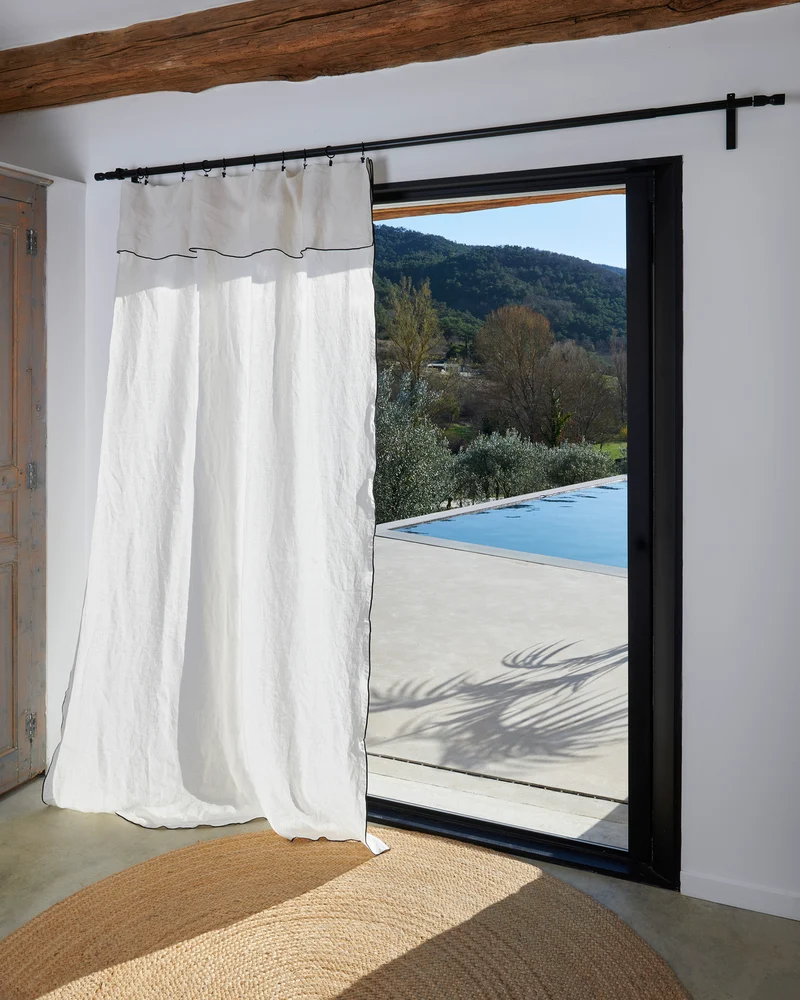 Rideau panneau Brise de Lin - 100% Lin