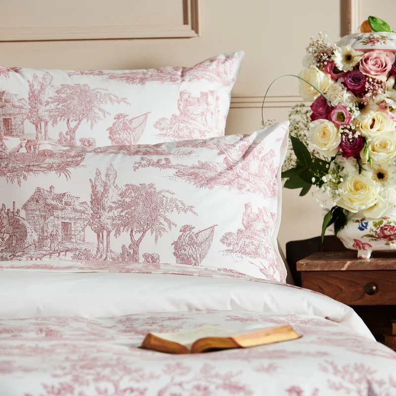 Housse de couette Tendresse - Percale de coton