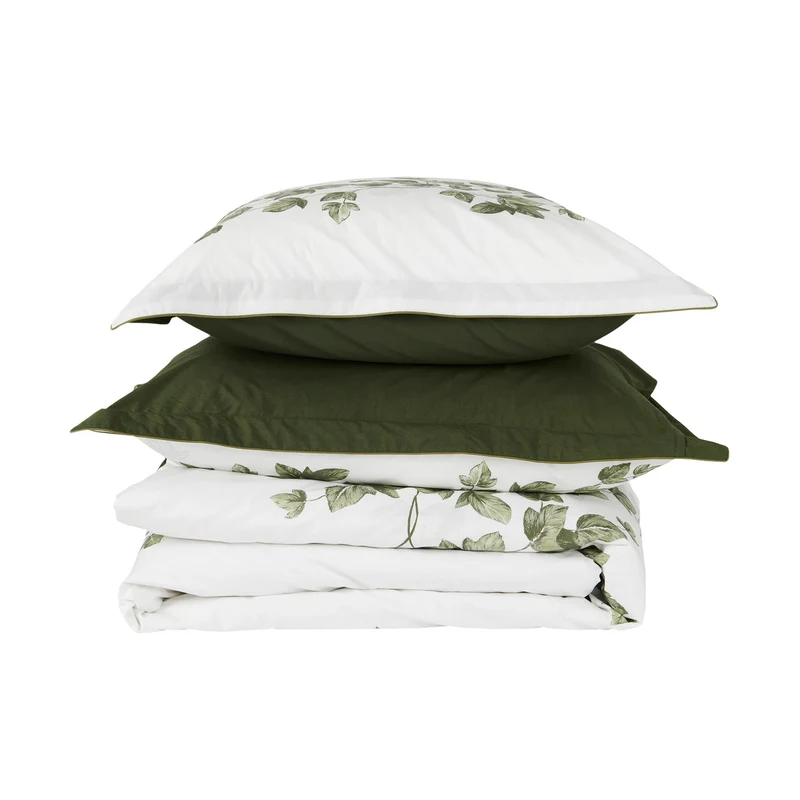 Housse de couette Lierre - Percale de coton