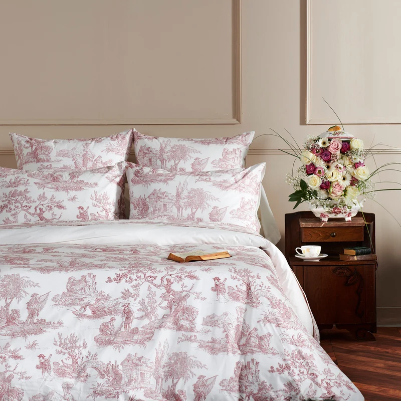 Drap plat Tendresse - Percale de coton