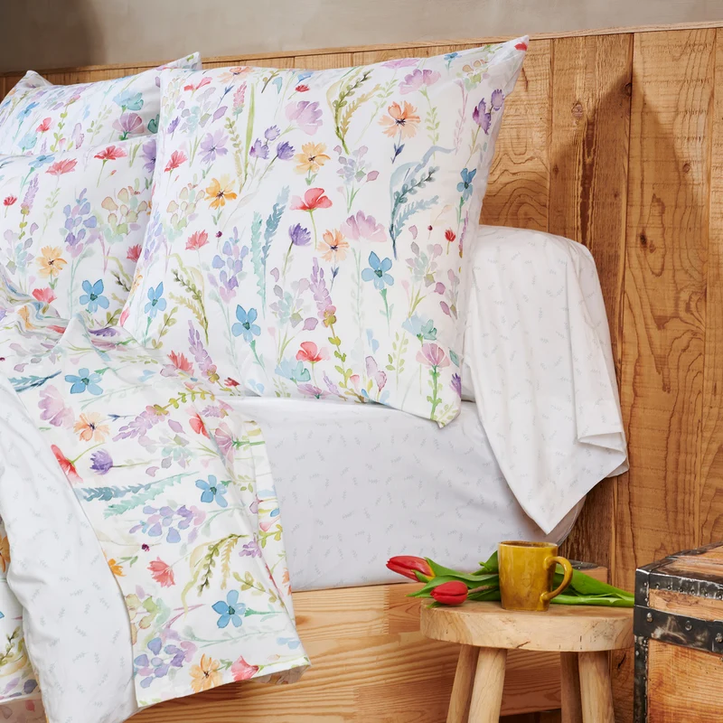 Drap housse Sophie - Percale de coton