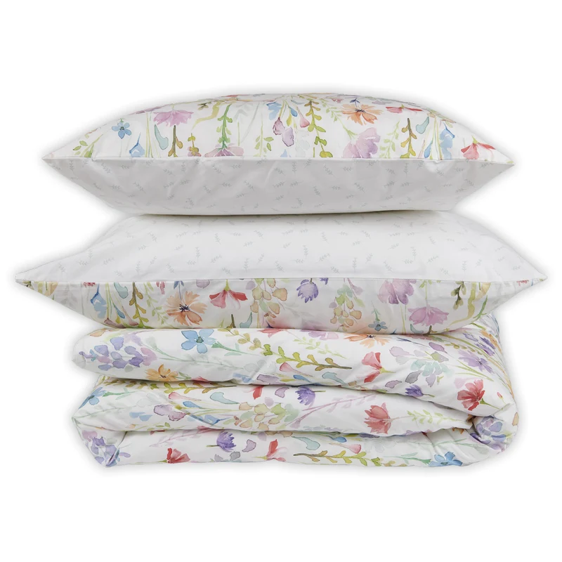 Housse de couette Sophie - Percale de coton