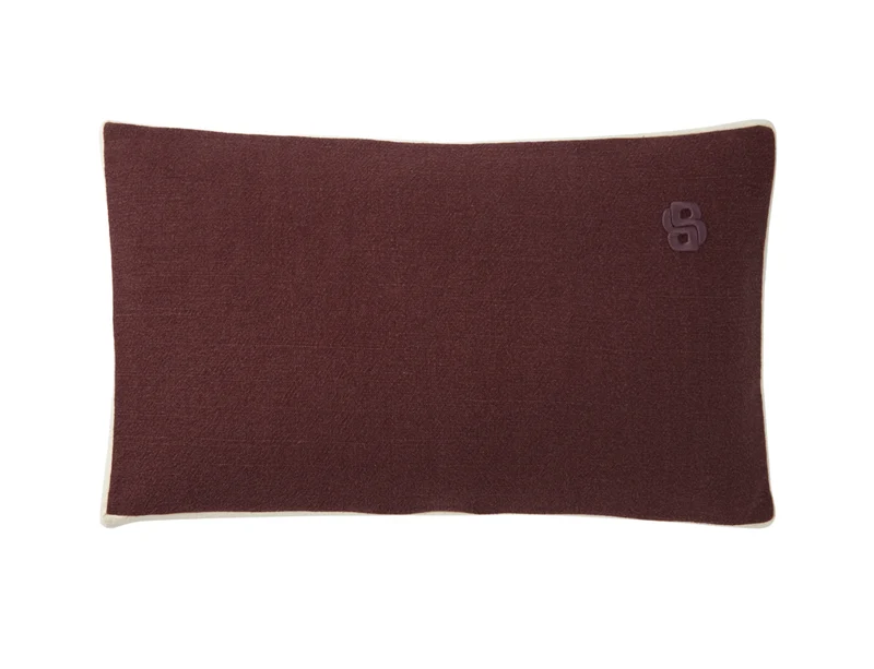 Coussin de décoration Lin - CLAYTON Moka