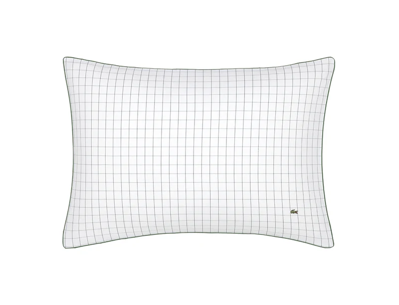 Taie d'oreiller Percale de coton - L TENNISN Vert