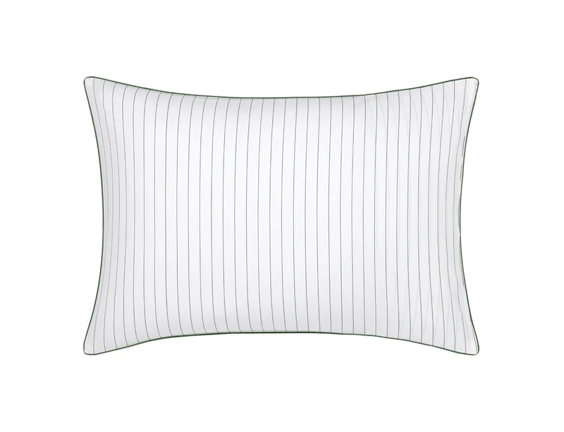 Taie d'oreiller Percale de coton - L TENNISN Vert