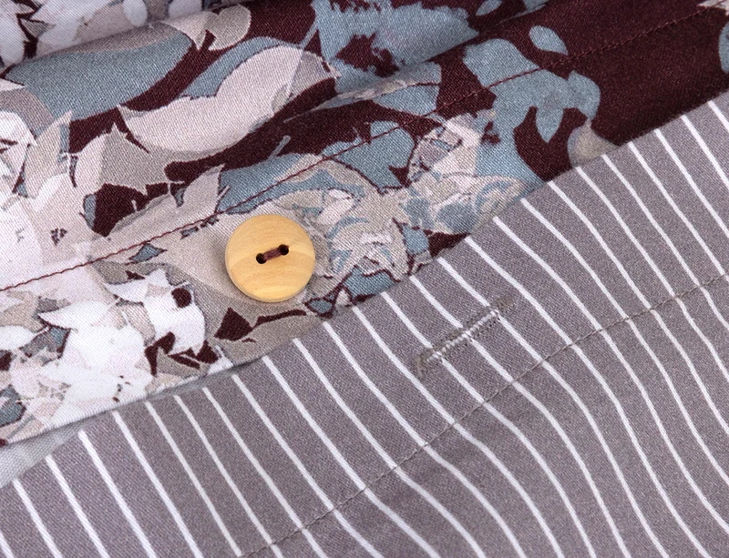 Housse de couette Satin de coton lavé - L OMBRE