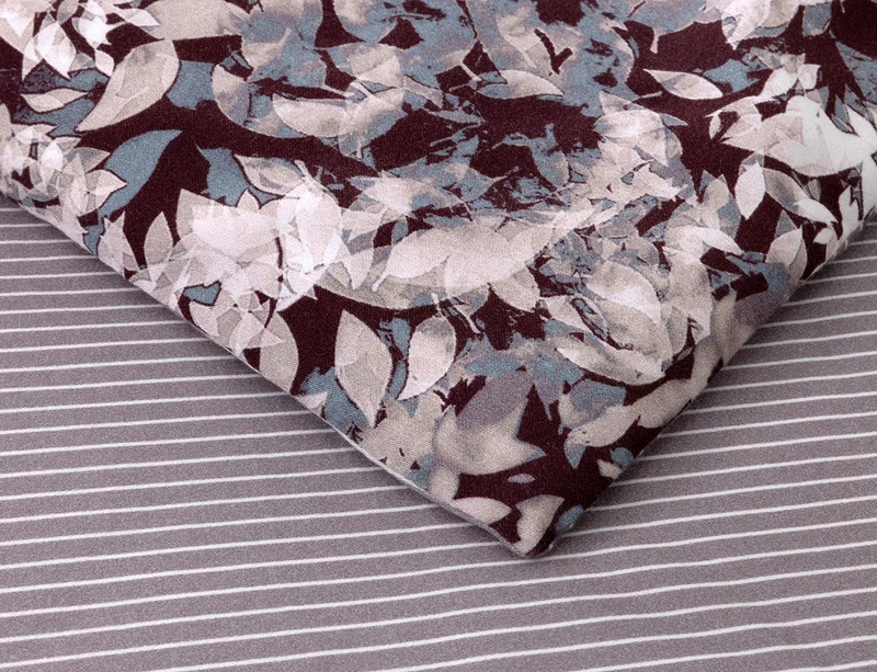 Housse de couette Satin de coton lavé - L OMBRE