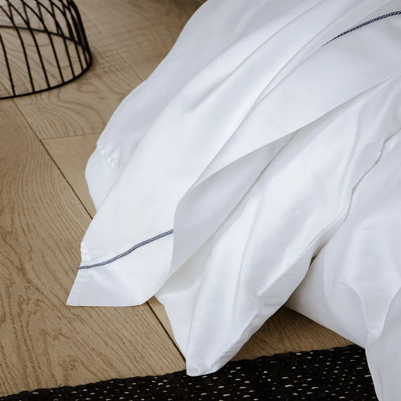 Drap plat Opium - Satin de coton 120 fils/cm²