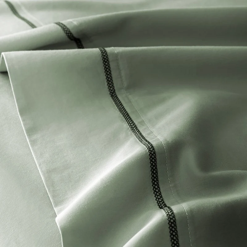 Drap plat Opium - Satin de coton 120 fils/cm²