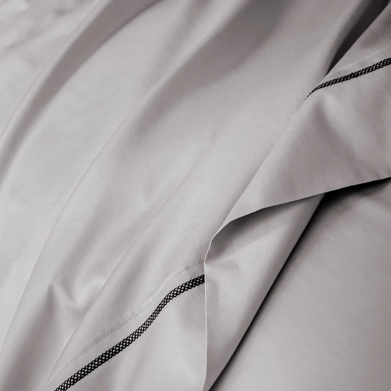 Drap plat Opium - Satin de coton 120 fils/cm²