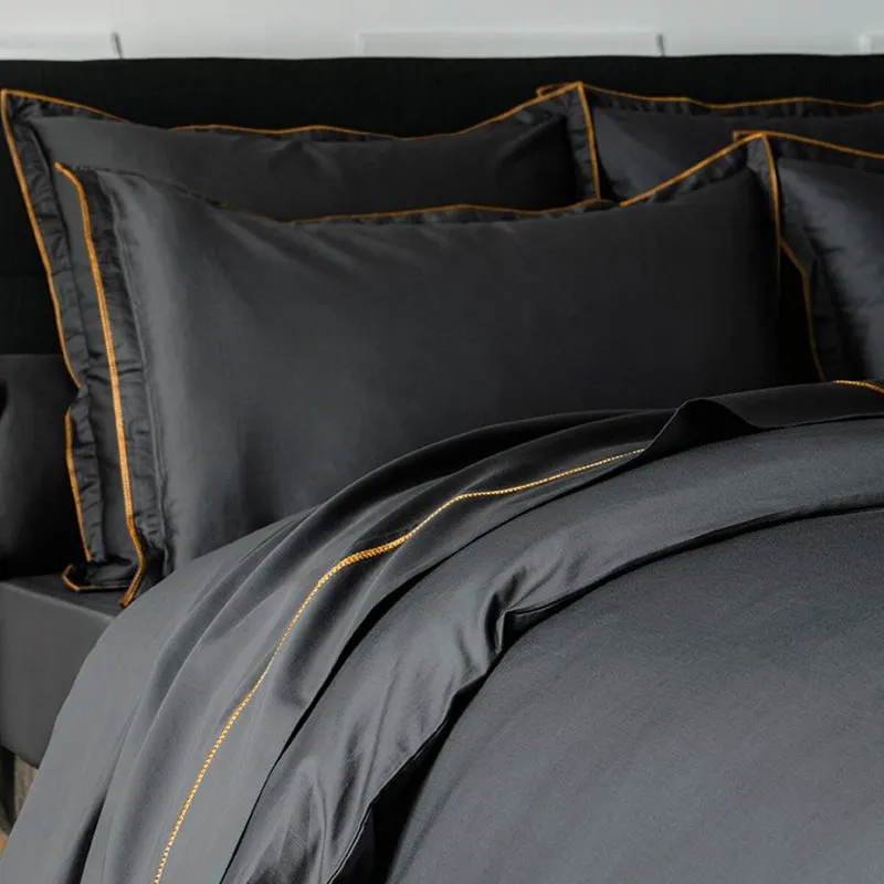 Drap plat Opium - Satin de coton 120 fils/cm²