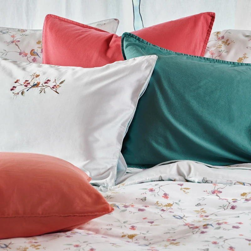 Parure de lit Jardin Suspendu - Satin de coton 120 fils/cm²