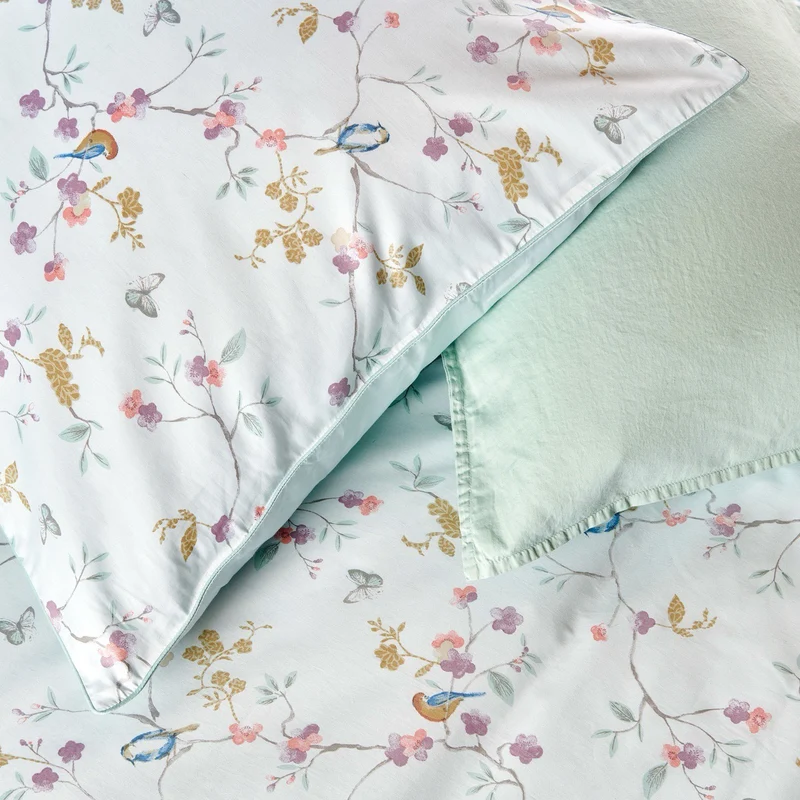 Parure de lit Jardin Suspendu - Satin de coton 120 fils/cm²