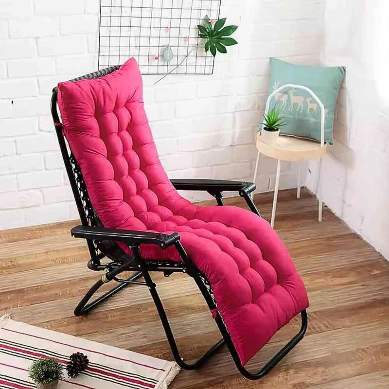 Coussin Chaise Longue rose fushia