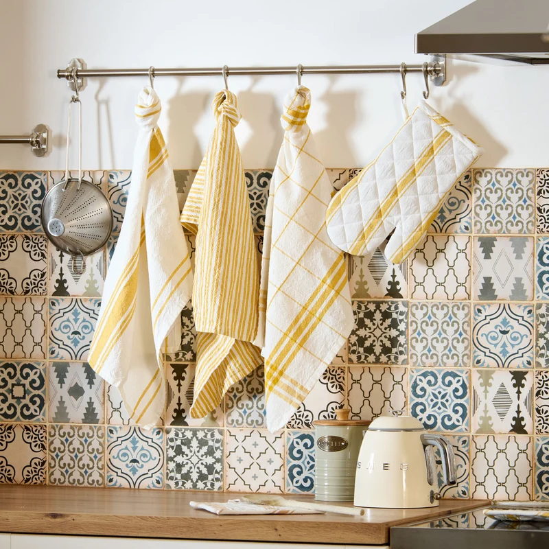 Linge de table Sous l'olivier - 100% Coton lavé