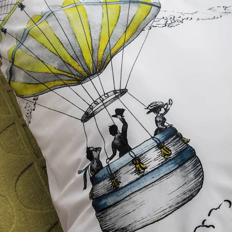 Housse de Couette Envol - Percale de coton