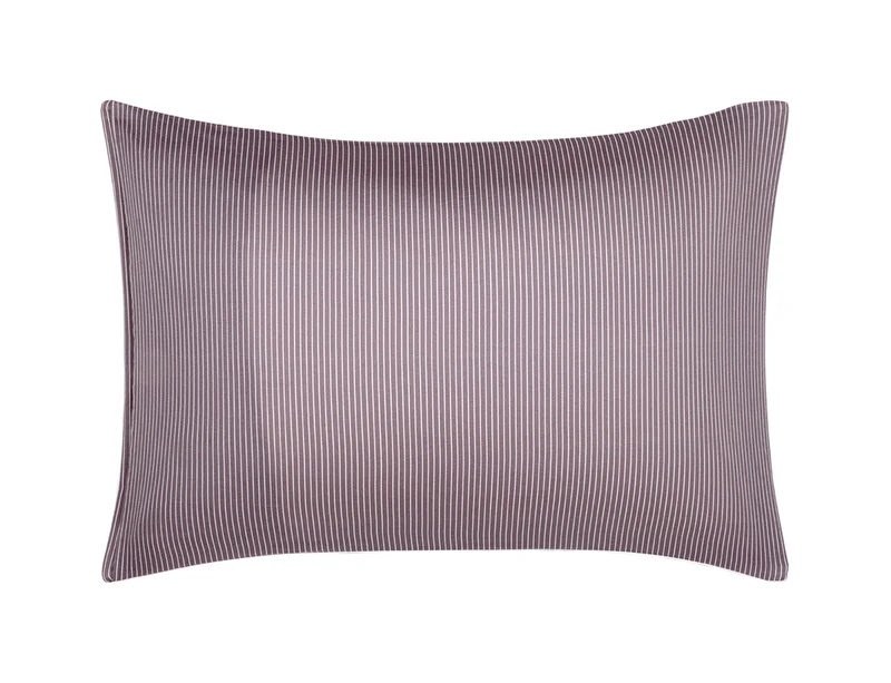 Taie d'oreiller Satin de coton lavé - L OMBRE