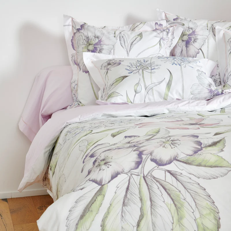 Parure de lit Claire - Percale de coton