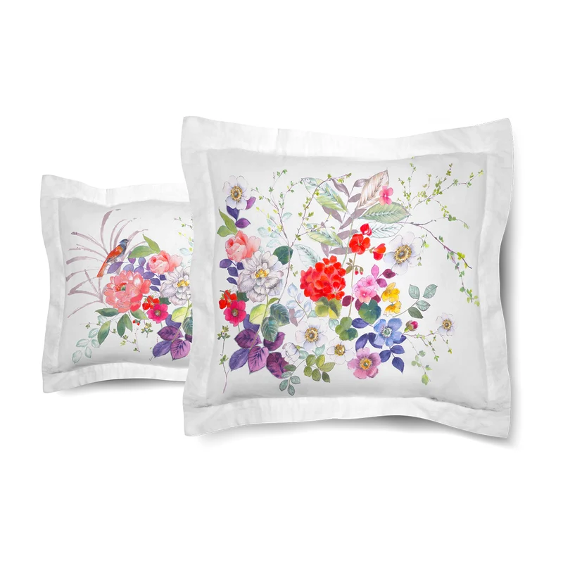 Parure de lit Carmen - Satin de coton fils/cm²