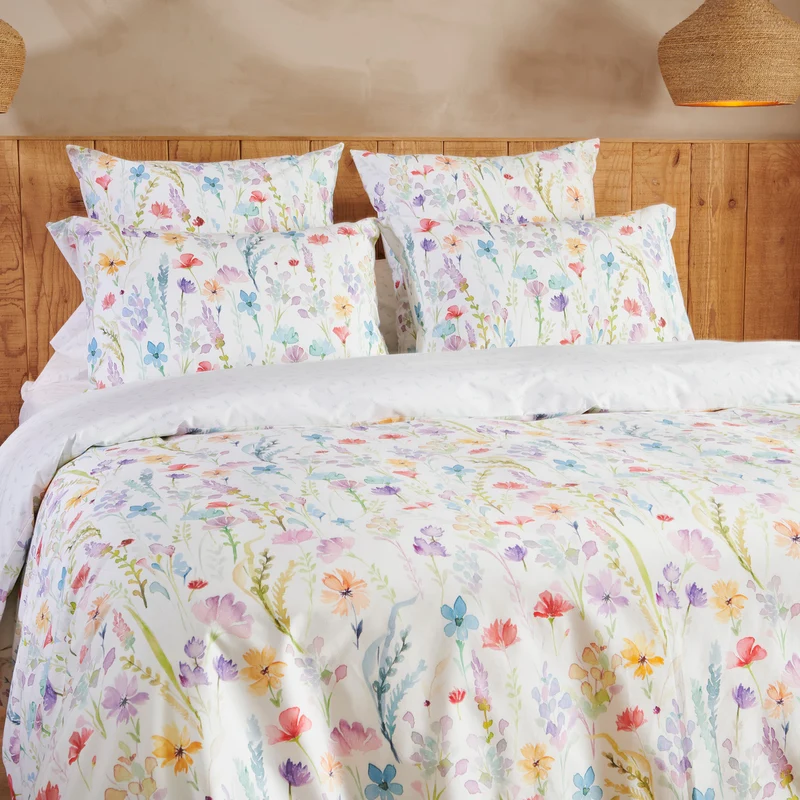 Parure de lit Sophie - Percale de coton