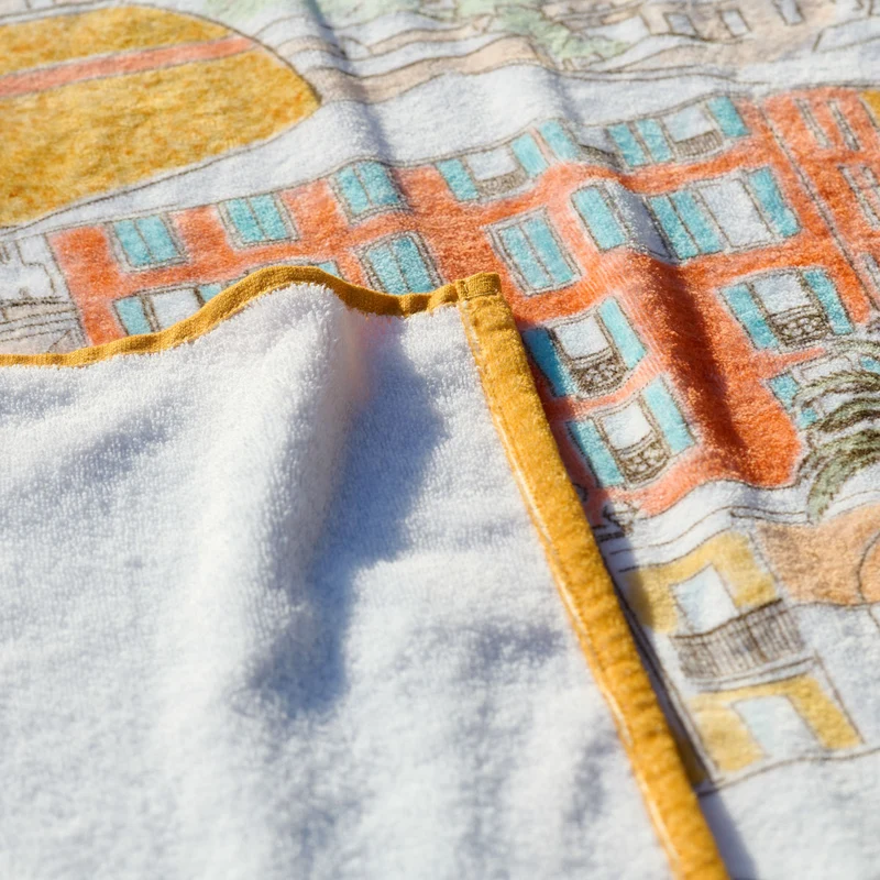 Drap de plage Nice - Velours de coton 420g/m²
