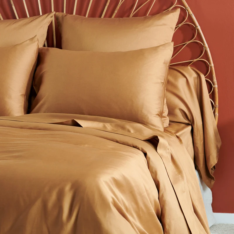Drap housse Douce Nuit - Satin de coton 80 fils/cm²