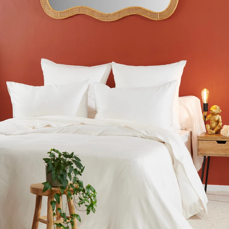Drap housse Douce Nuit - Satin de coton 80 fils/cm²