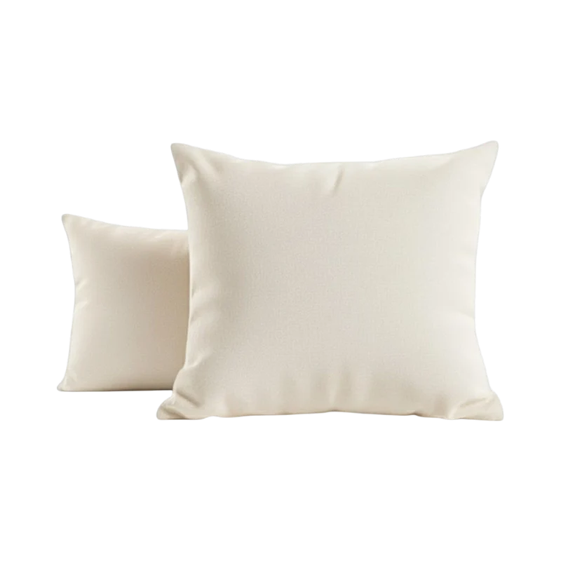 Taie d'oreiller unie - Flanelle