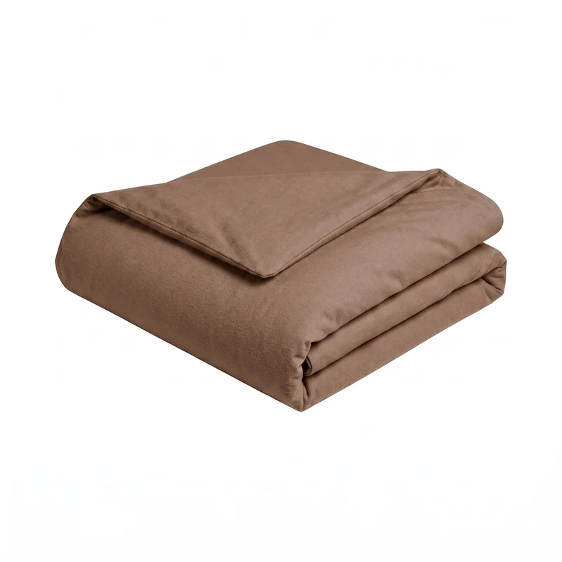 Housse de couette uni - Flanelle